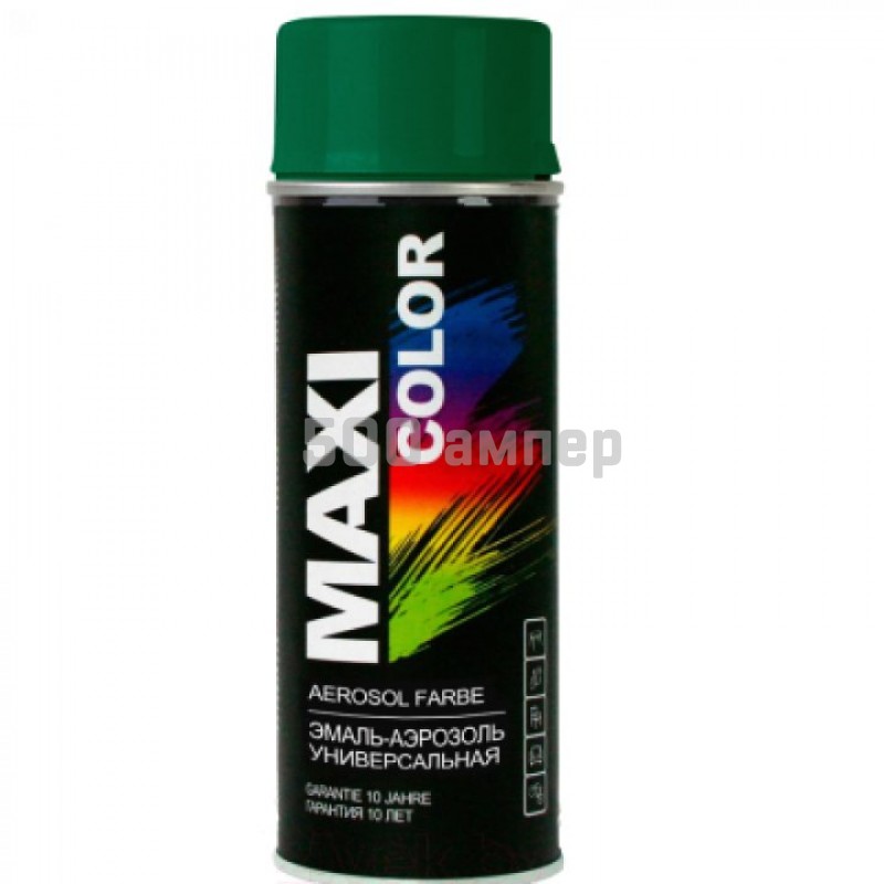 Краска аэрозольная Maxi зеленая (1029) 400мл 12049