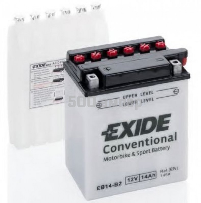 Аккумулятор EXIDE 14Ah 200A EB14-B2 EB14B2_EXI