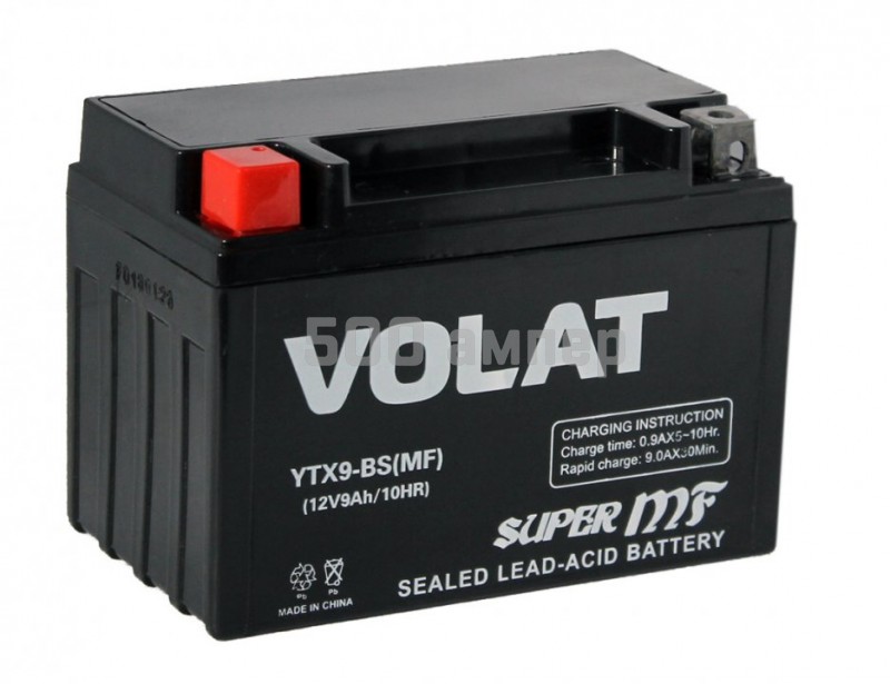Аккумулятор Volat 9Ah 135A YTX9-BS 24883