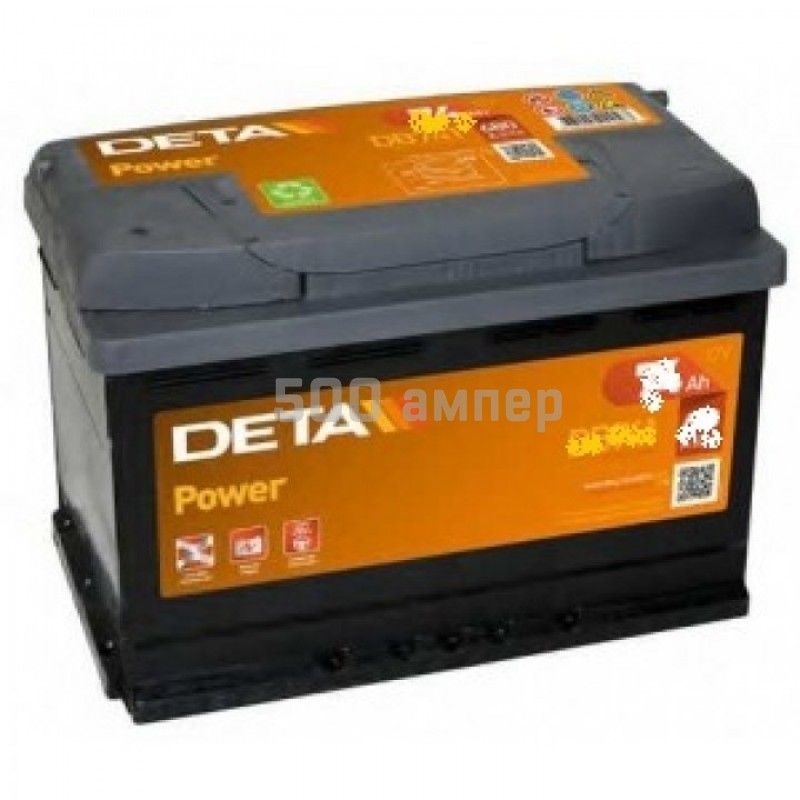 Аккумулятор DETA POWER 12 V 95 Ah 800 A ETN 0 B13 (Правый плюс) DB950