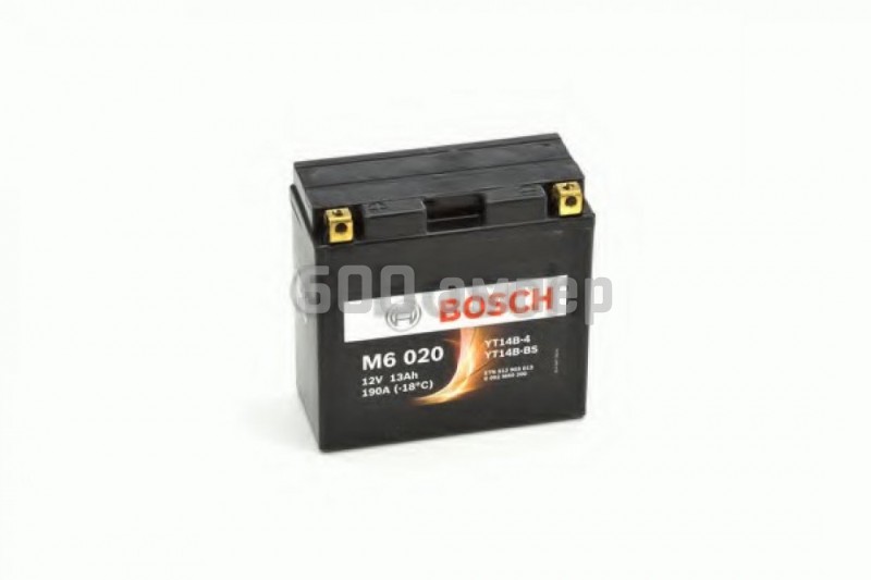 Аккумулятор BOSCH MOBA AGM M6 12V 12 Ah 190A (YT14B-4/YT14B-BS) 0092M60200