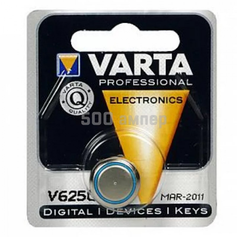 Батарейка VARTA 1шт VARTA V625U 1.5V 04626101401