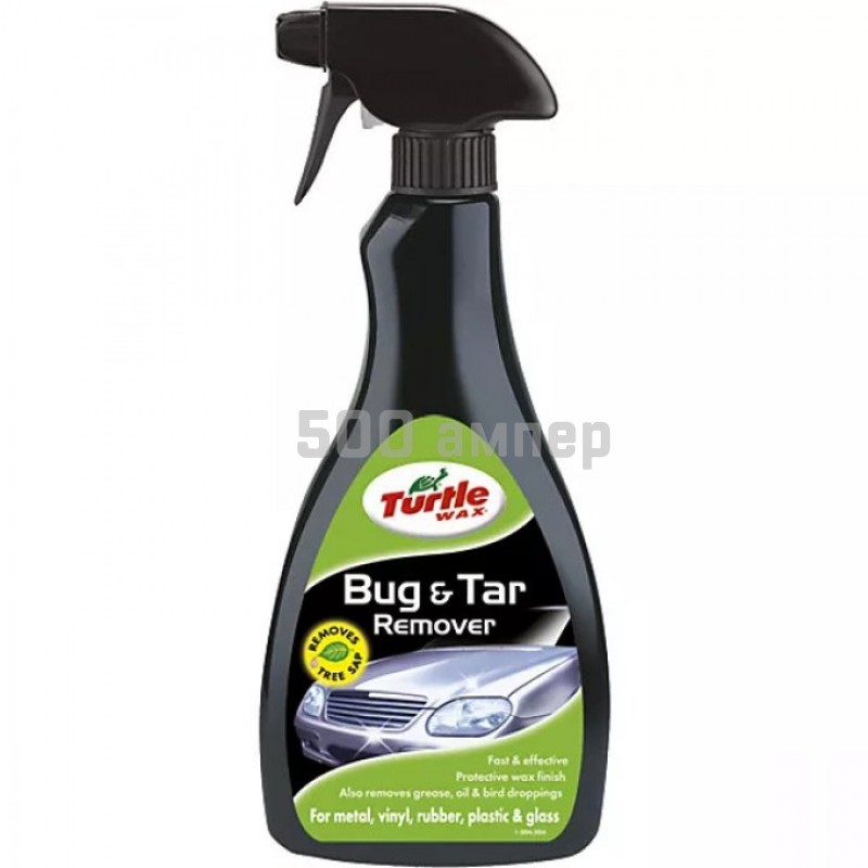 Очиститель пятен гудрона и следов насекомых  TURTLE WAX Bug Tar Remover 500мл FG7616/51778