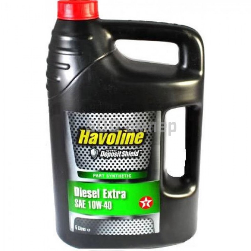 Масло TEXACO Havoline Diesel Extra 10W-40 5л полусинтетика 124005