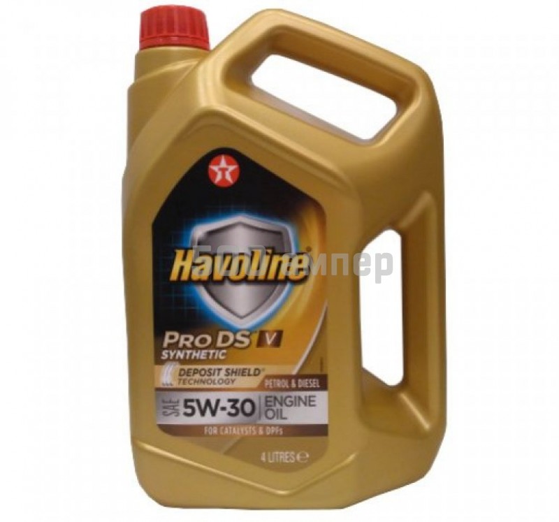 Масло TEXACO Havoline ProDS V 5W-30 4л синтетика 804038MHE
