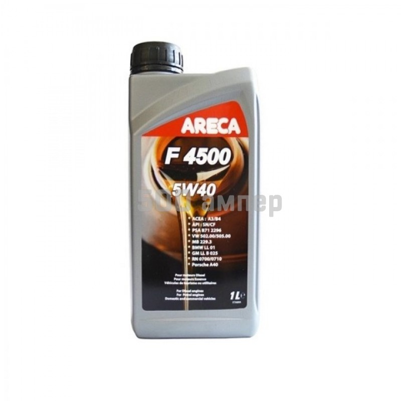 Масло ARECA F4500 5W-40 1л синтетика 11451