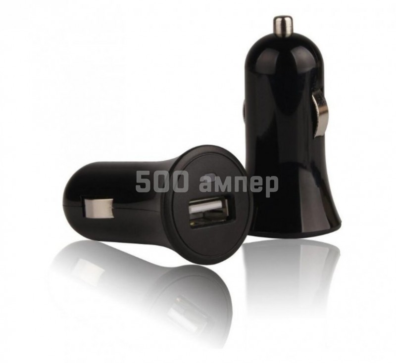 USB зарядное устройство автомобильное (в прикуриватель)max 2A 23300