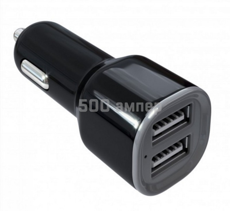 USB зарядное устройство (2 разъема)быстрая зарядка 24596