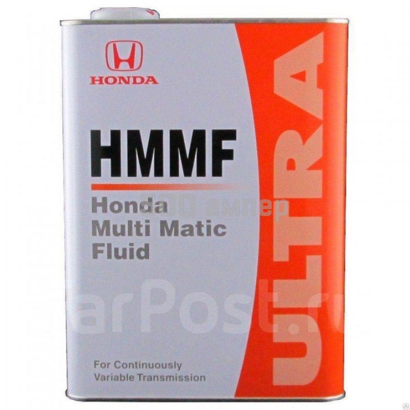 Масло трансмиссионное OE HONDA ULTRA MULTI MATIC FLUID HMMF (4L) 826099904