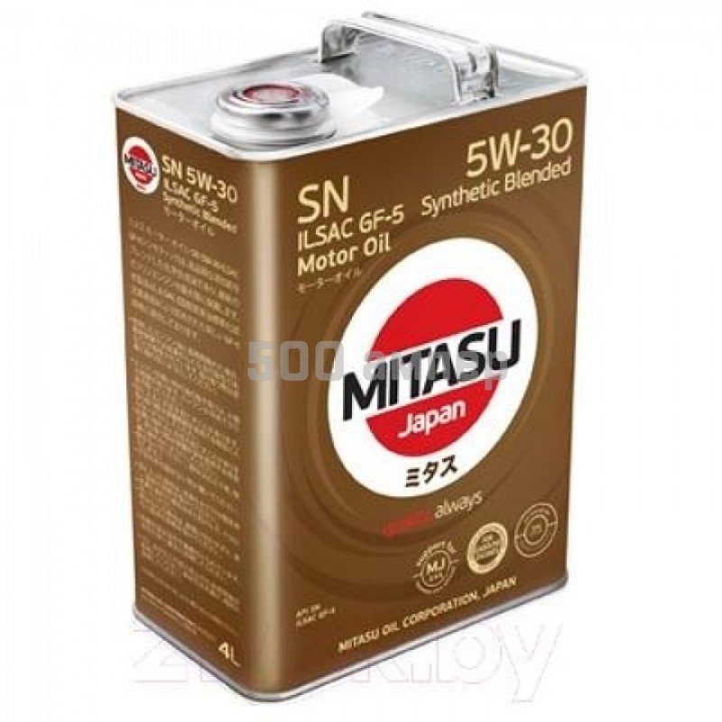Масло моторное MITASU 5W30 4L MOTOR OIL SN MJ-120-4