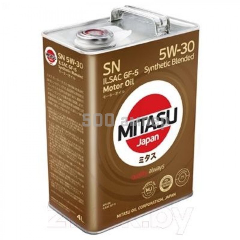 Масло моторное MITASU 5W30 6L MOTOR OIL SN MJ-120-6