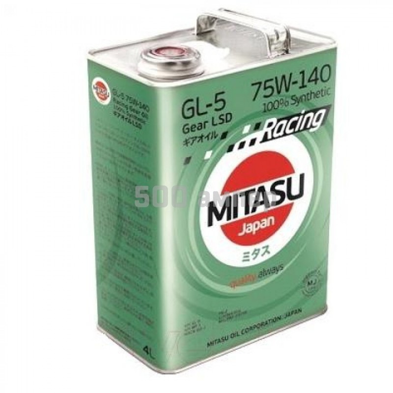 Масло трансмиссионное MITASU 75W140 4L SPORT GEAR OIL GL-5 LSD MJ-414-4