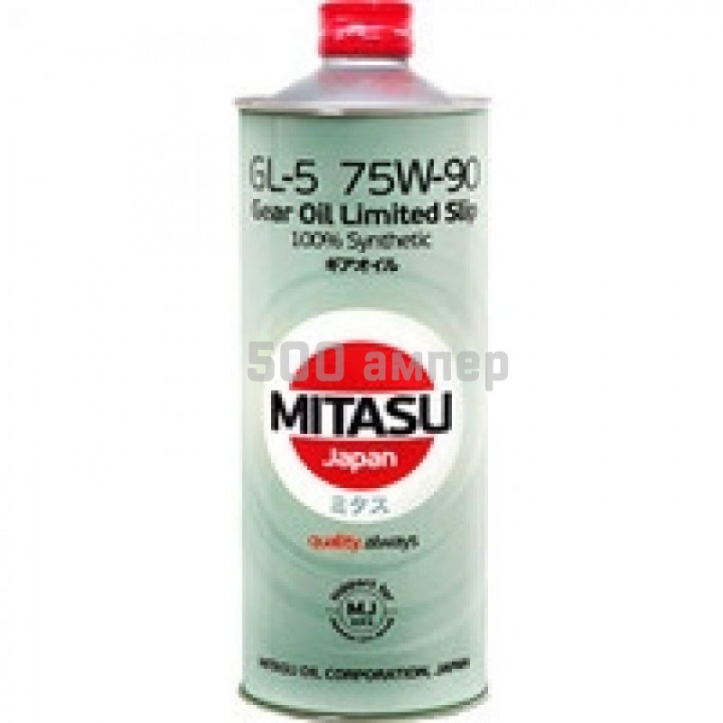 Масло трансмиссионное MITASU 75W90 1L GEAR OIL GL-5 LSD MJ4111
