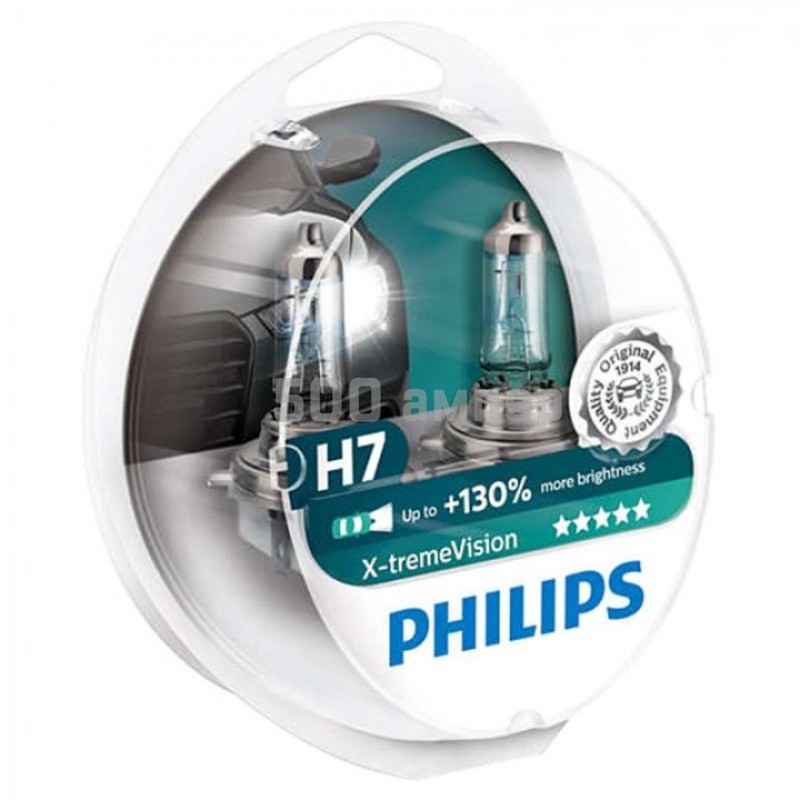 Лампа Philips H7 (12972XV+S2) Xtreme Vis (Блистер) 26139