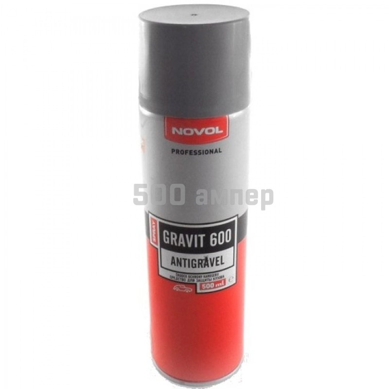 Антигравий Novol Gravit 600 MS Spray 500 мл серый 26130
