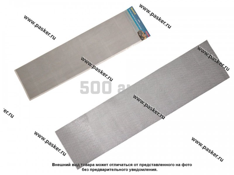 Сетка Sport Dollex алюминий, 100 х 20 см, серебро, ячейки 20мм х 6мм сота 75434