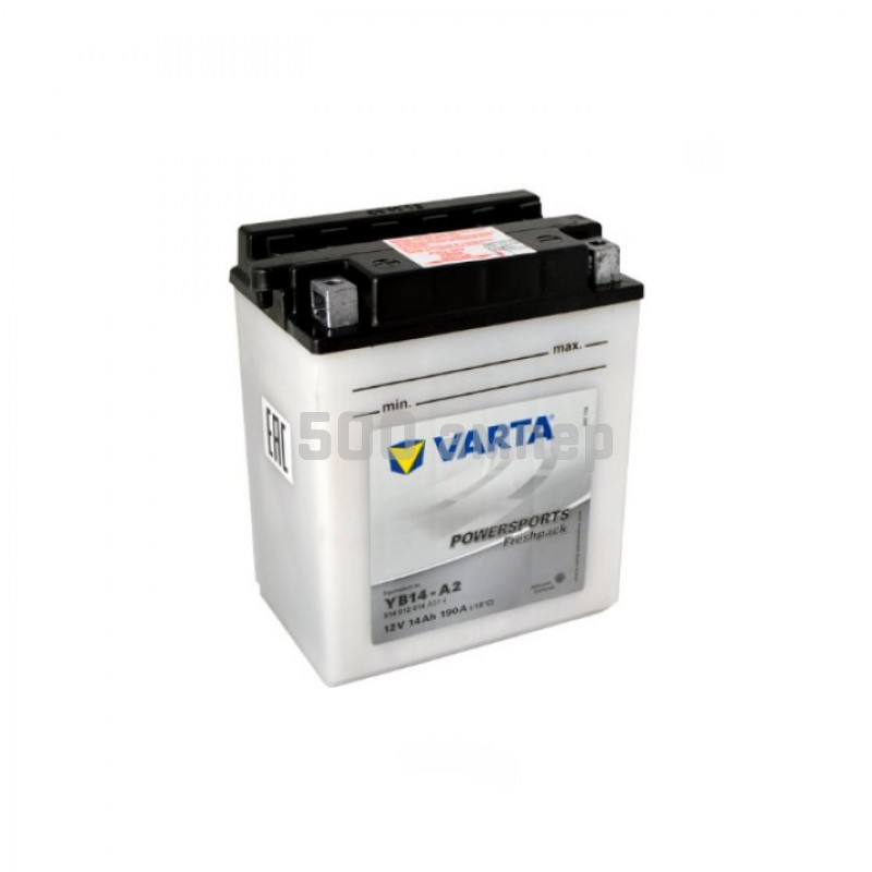 Аккумулятор VARTA 14Ah 190A YB14-A2 514012014