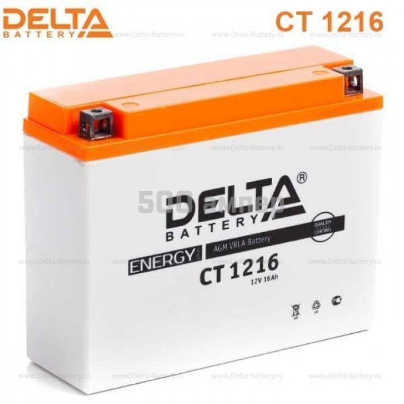 Аккумулятор Delta CT 1216 16Ah (YB16AL-A2) 27333