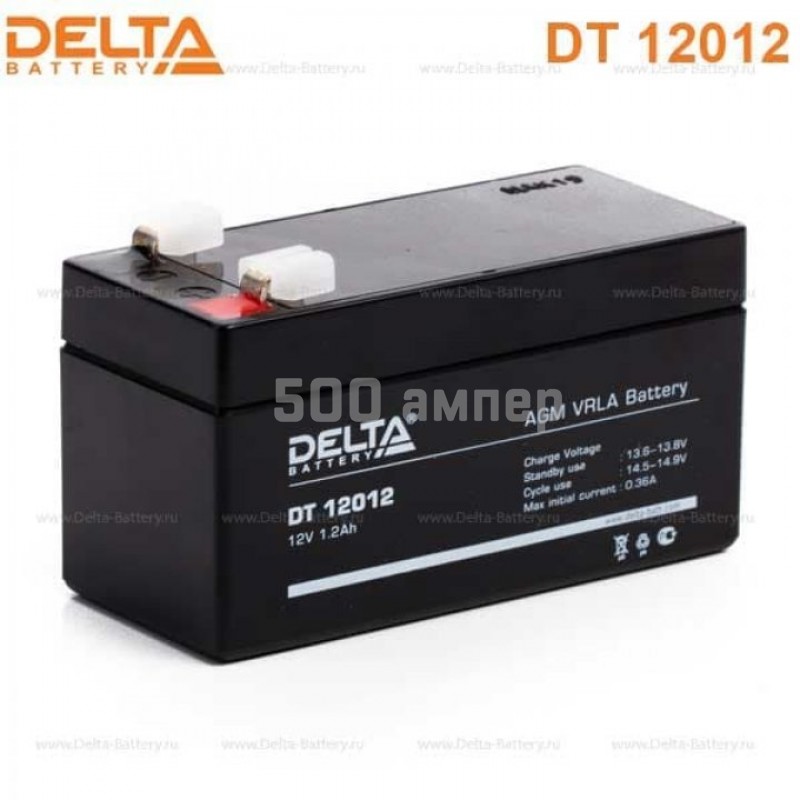 Аккумуляторная батарея Delta DT 12012 1.2Ah 27281