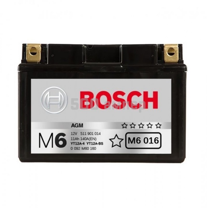 Аккумулятор Bosch Moto YT12A-BS (0092M60160) 27267
