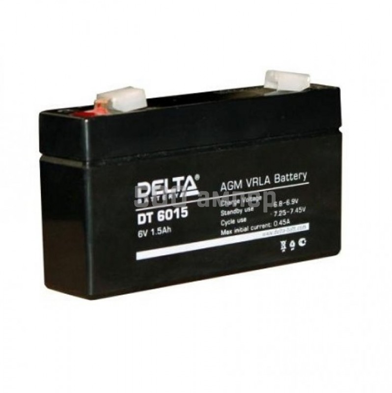 Аккумулятор Delta DT6015 1.5Ah 27536