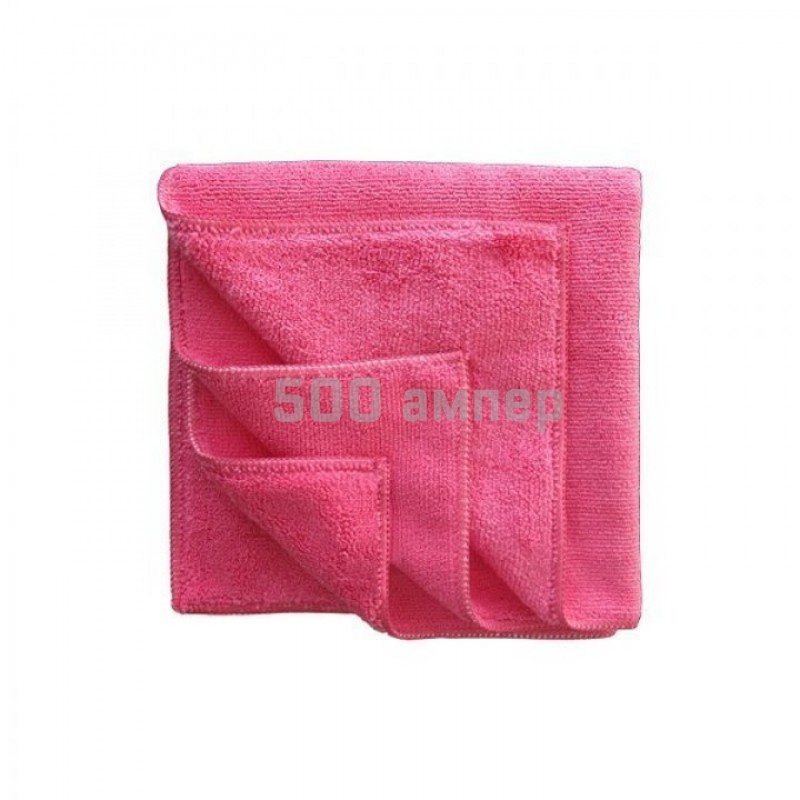 Салфетка из микрофибры DMF Cloth APP 080651 40х40см розовая 1шт 080651