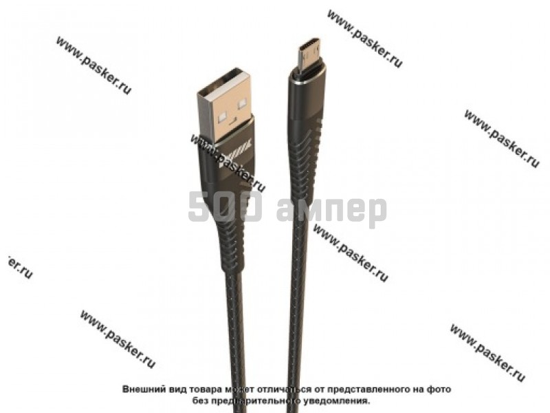 Кабель универсальный Micro-USB 1м WIIIX CB720-UMU-2A-10B чёрный 3851