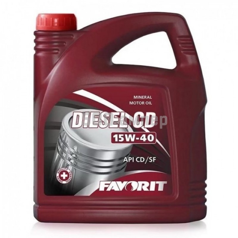 Моторное масло Favorit 51971 Diesel CD 15W-40 CD/SF 5л. 51971