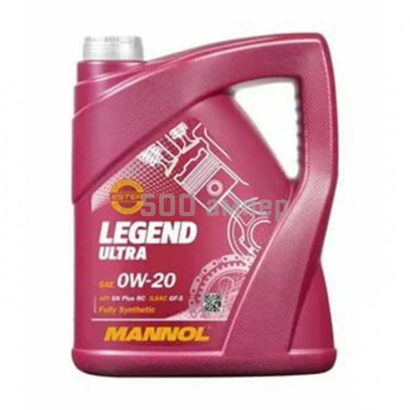 Моторное масло Mannol 56699 7918 Legend Ultra 0W-20 API SN Plus RC 4л 56699