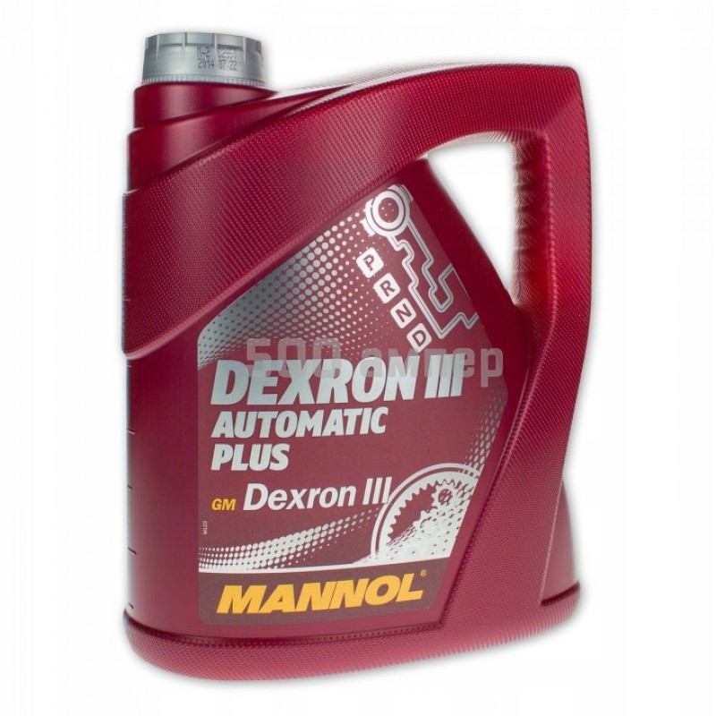 Трансмиссионное масло Mannol 56475 ATF Dexron III Automatik Plus 4л METAL 56475