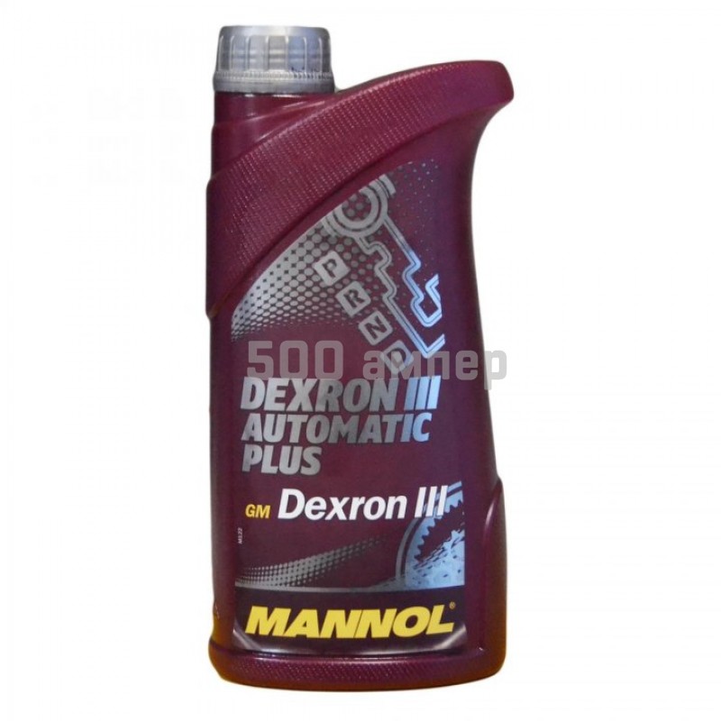 Трансмиссионное масло Mannol 56474 ATF Dexron III Automatik Plus 1л METAL 56474