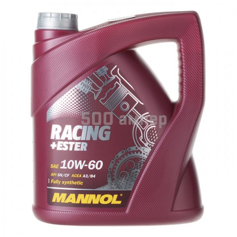 Моторное масло Mannol 54897 Racing+Ester 10W-60 4л 30493