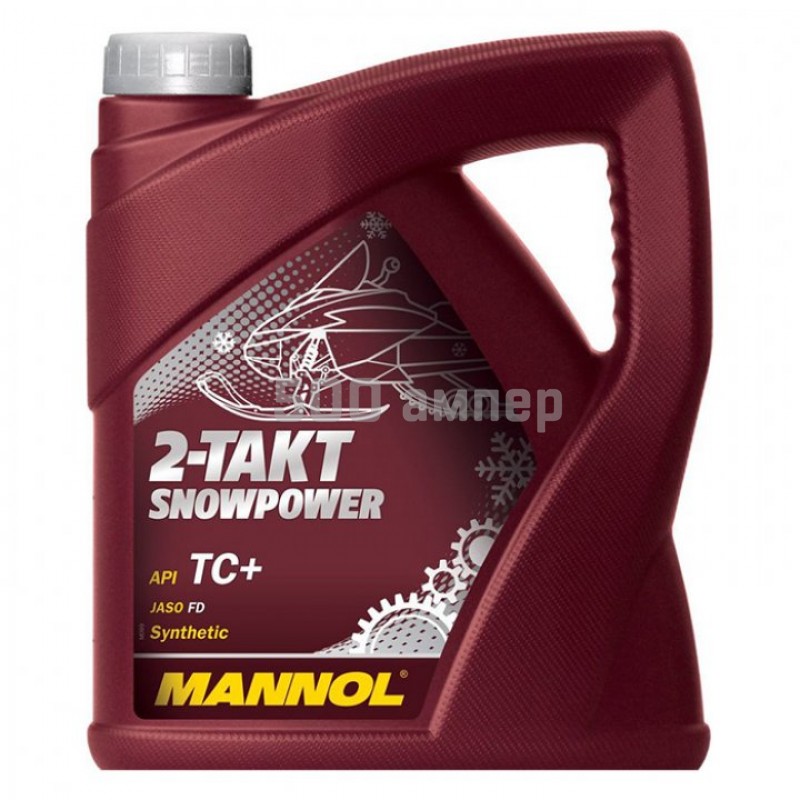 Моторное масло Mannol 54887 2 -Takt Snowpower TC+ 4л. 54887