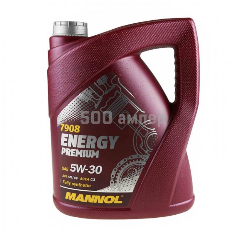 Моторное масло Mannol 52013 Energy Premium 5w30 API SN/CF 5л. 52013