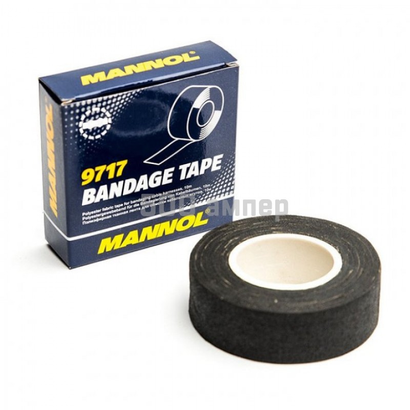 Полиэфирная тканная лента Mannol 9717 Bandage Tape (25mm x 10m) 30847