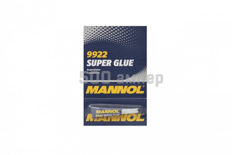 Мгновенный клей Mannol 99403 9822 GEL Super Glue 3г. 29819