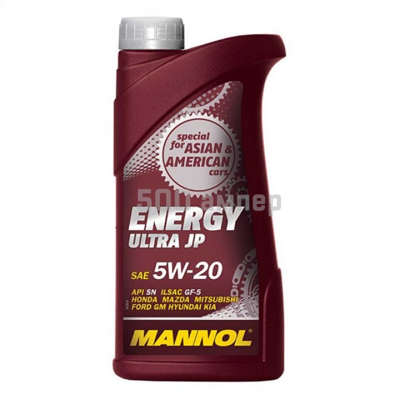 Моторное масло Mannol 99401 Energy Ultra JP 5w20 API SN 1л. 99401