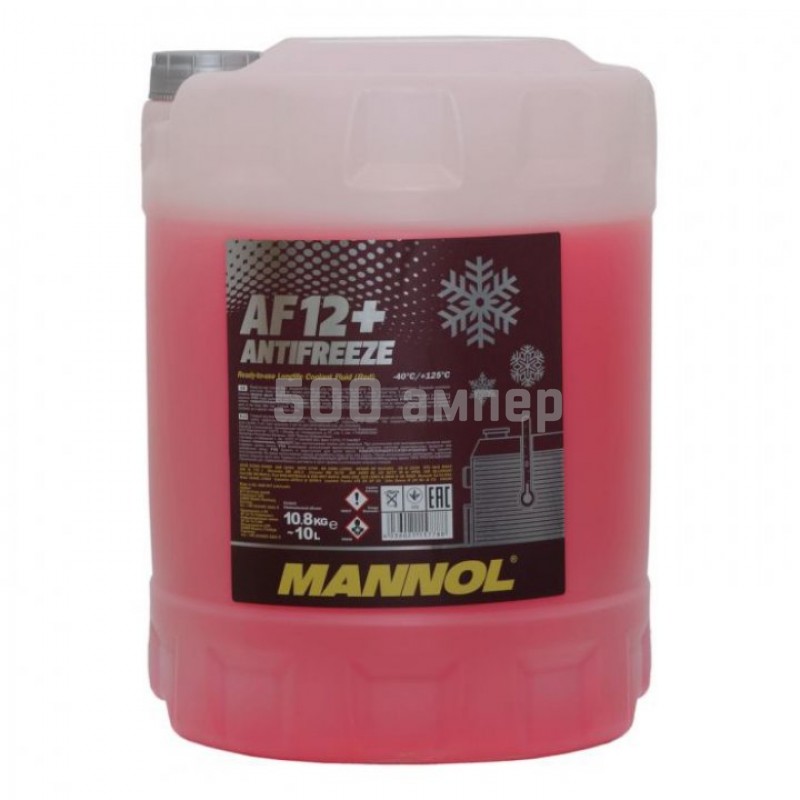 Антифриз Mannol 98844 Antifreeze AF 12-40 red 10л. 98844