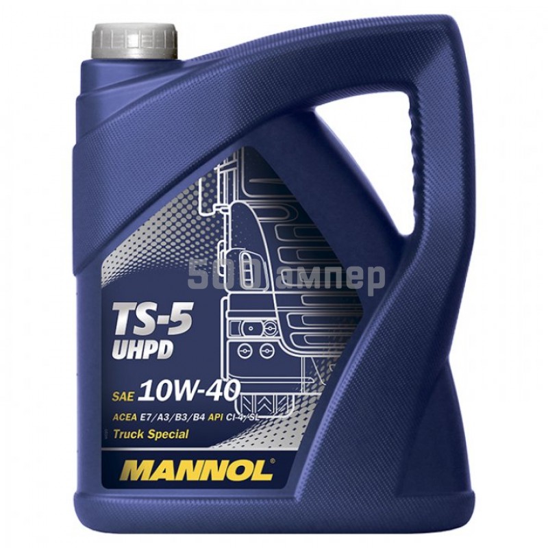 Моторное масло Mannol 1077 TS-5 10w40 CI-4/SL 5л. 1077