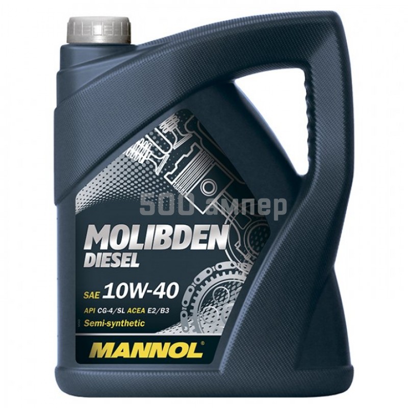 Моторное масло Mannol 55 Molibden Diesel 10w40 CG-4/CF-4/SJ 5л 55
