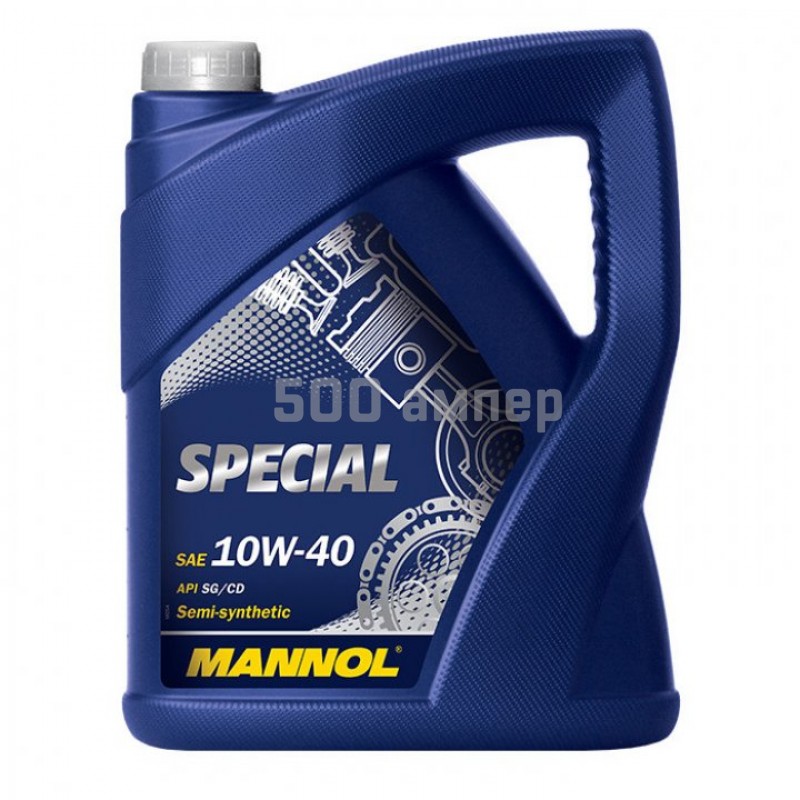 Моторное масло Mannol 96138 Special 10W40 SG/CD 5л. 96138