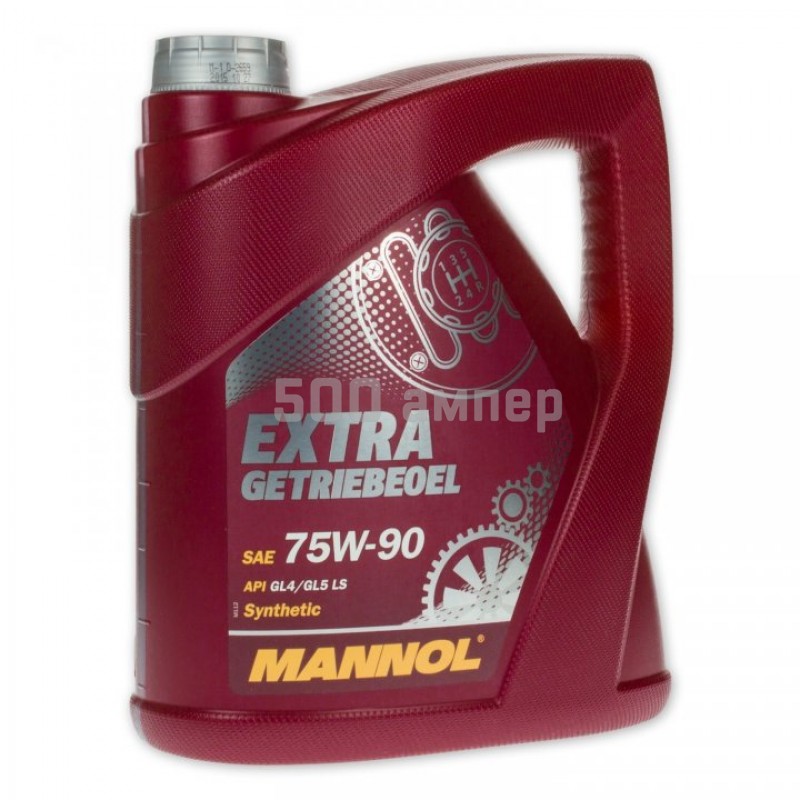 Трансмиссионное масло Mannol 95981 Extra 75w90 GL-4/GL-5 LS 4л. 95981