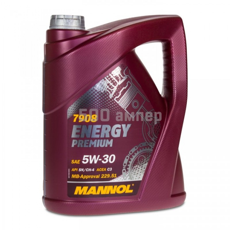 Масло моторное Mannol 99428 Energy Premium 5w30 API SN/CF 4л. 30723