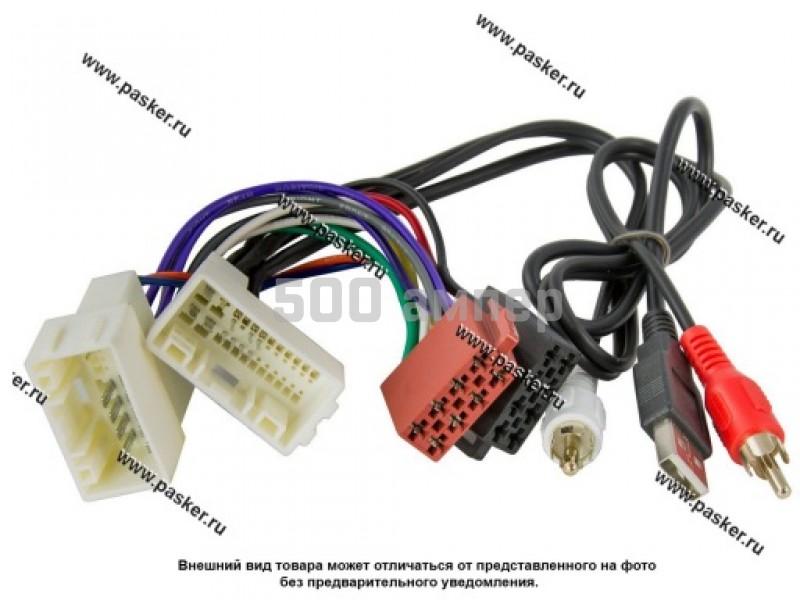 АУДИО ISO адаптер Hyundai IX35 + RCA + USB AURA AWH-HY05 39175
