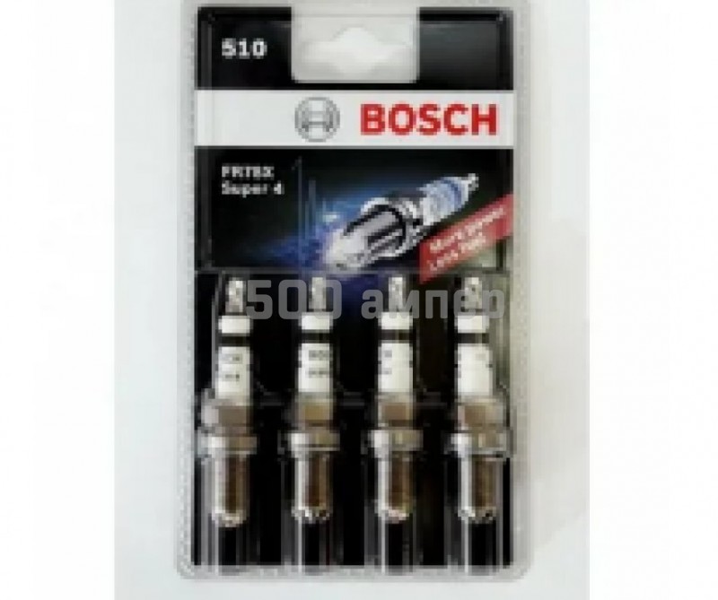 Свеча Super-4 FR78X из 4-х шт. (4 электр.) Bosch 0 242 232 802 21089