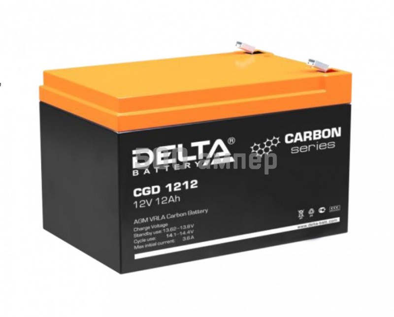 Аккумулятор Delta CGD 1212 12V 12Ah 15809