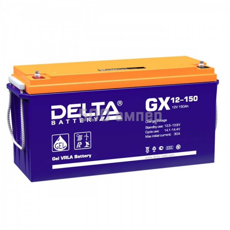 Аккумулятор Delta GX 12-150V 12V 150Ah 15139