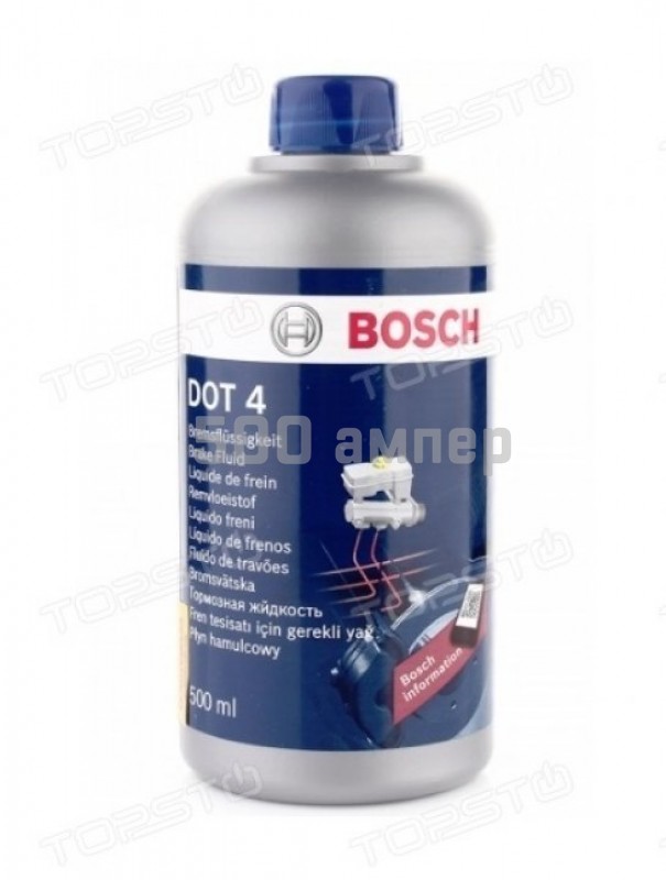 Тормозная жидкость BOSCH DOT4 0.5L 1987479106_BCH