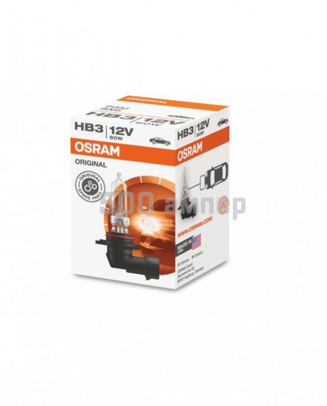 Лампа Osram 12V 60W HB3 (9005) 31825