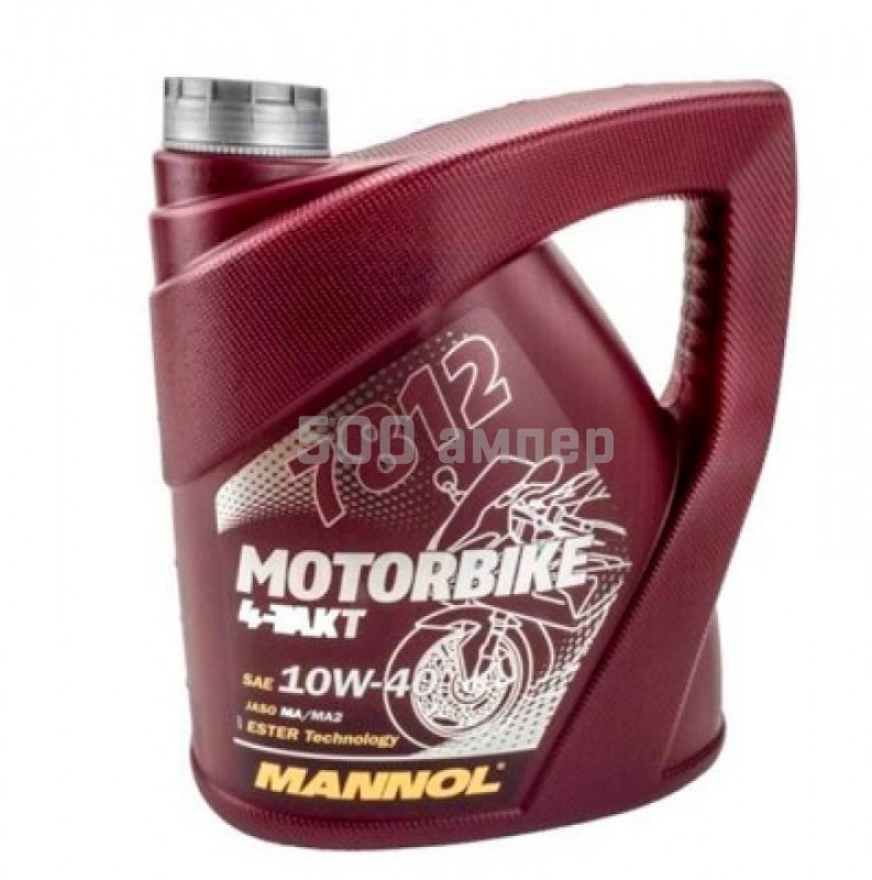 Масло Mannol 4-такт Motorbike 10W60 4L (7802) 29791